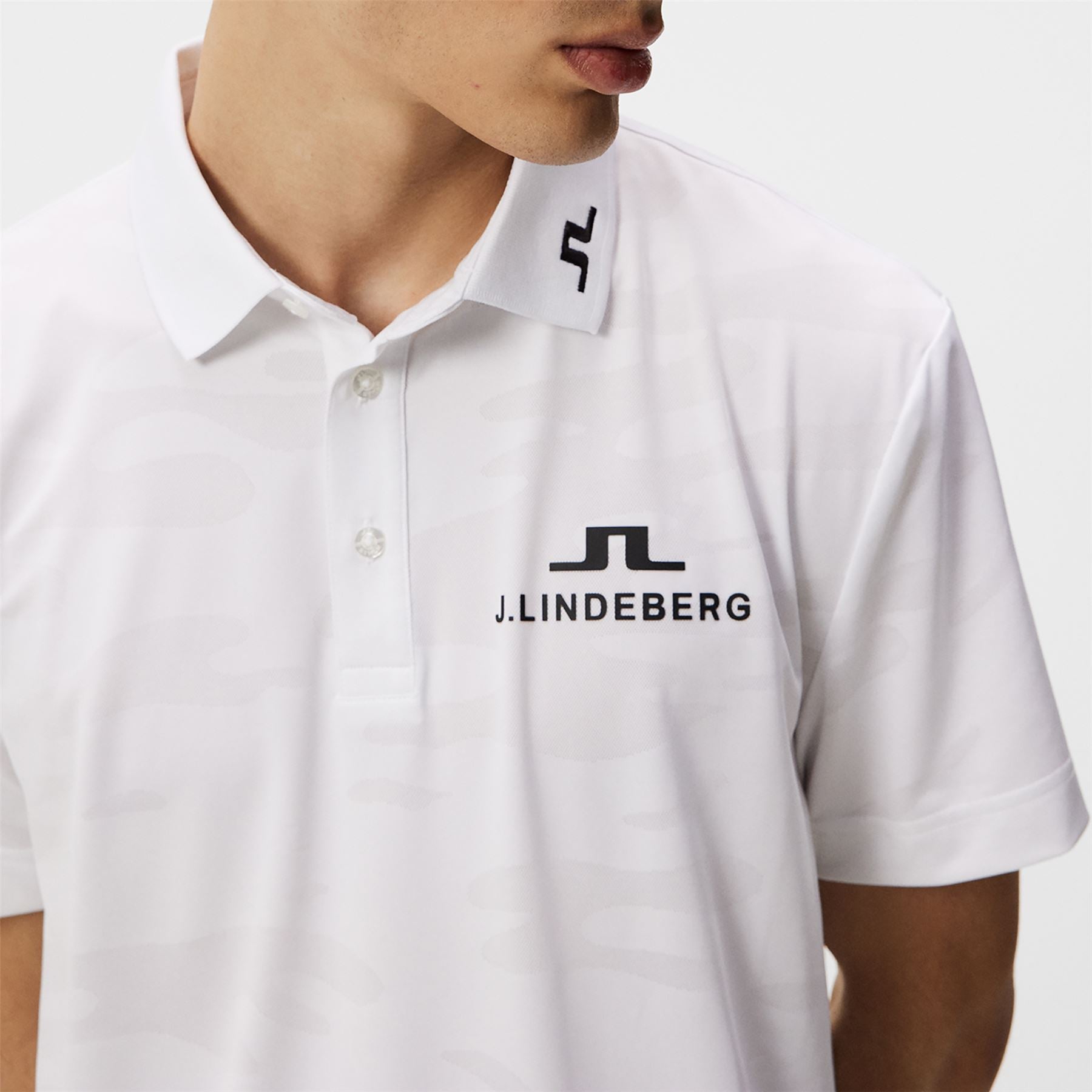 Mat Regular Fit Jacquard Tour Polo White - SS24