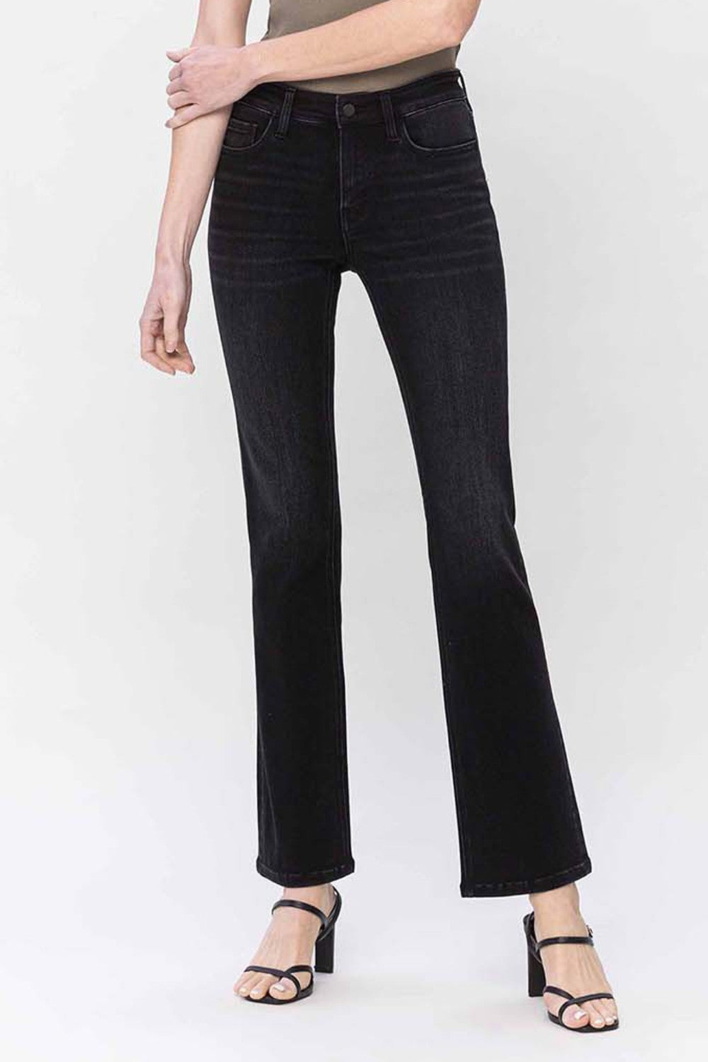 Mid Rise Bootcut Jeans - Flying Monkey