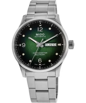 Mido Multifort M Chronometer Green Dial Steel Men's Watch M038.431.11.097.00