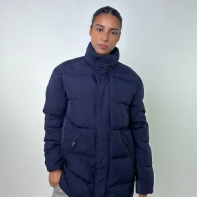 Navy Blue 90s FILA Puffer Jacket Coat (M)