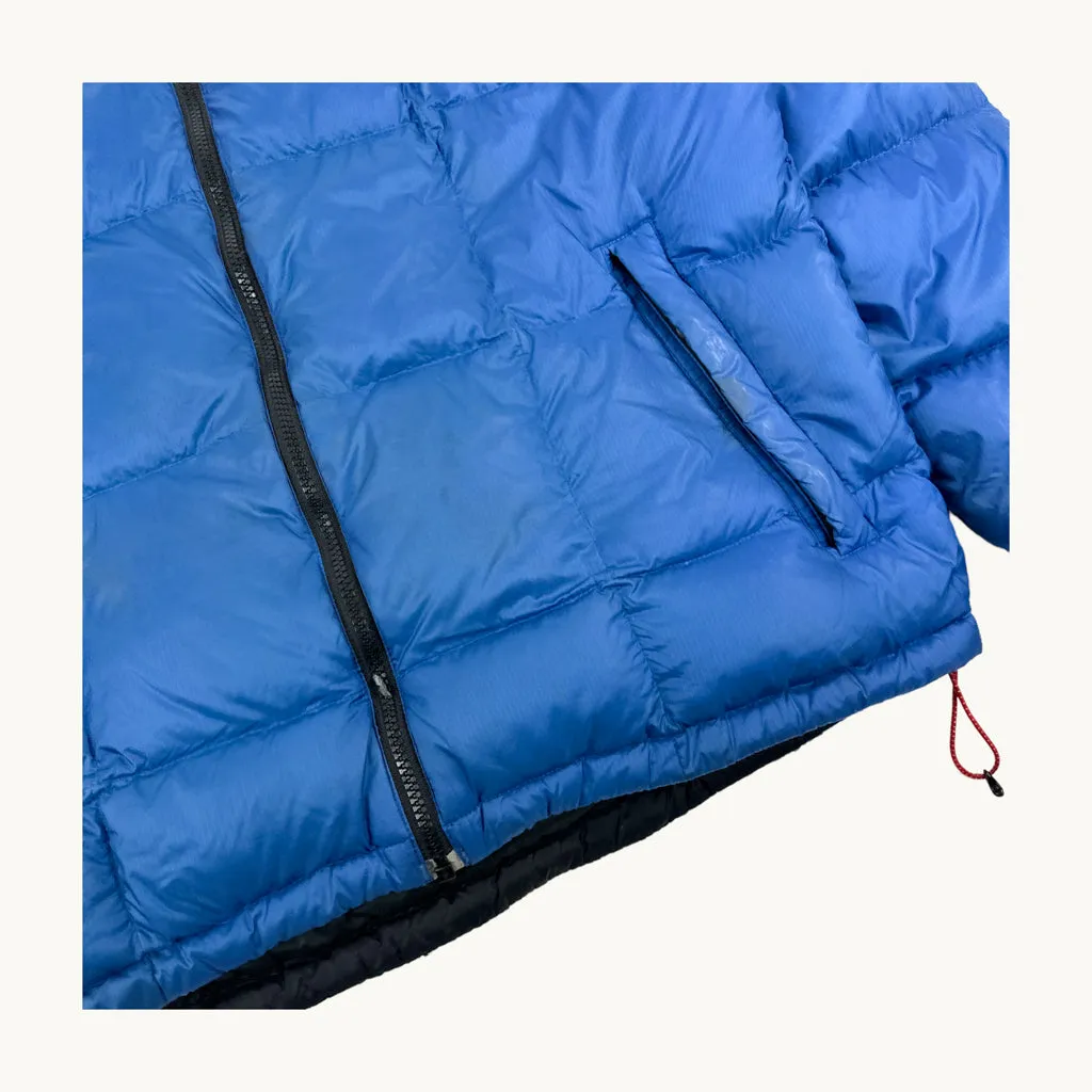 Navy Blue y2ks The North Face 800 Series Lhotse Puffer Jacket Coat (L)