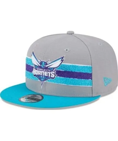 New Era Men's NBA Charlotte Hornets Chenille Band 9FIFTY Snapback Hat