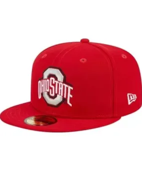 New Era Men's NCAA Ohio State Buckeyes 59FIFTY Fitted Hat