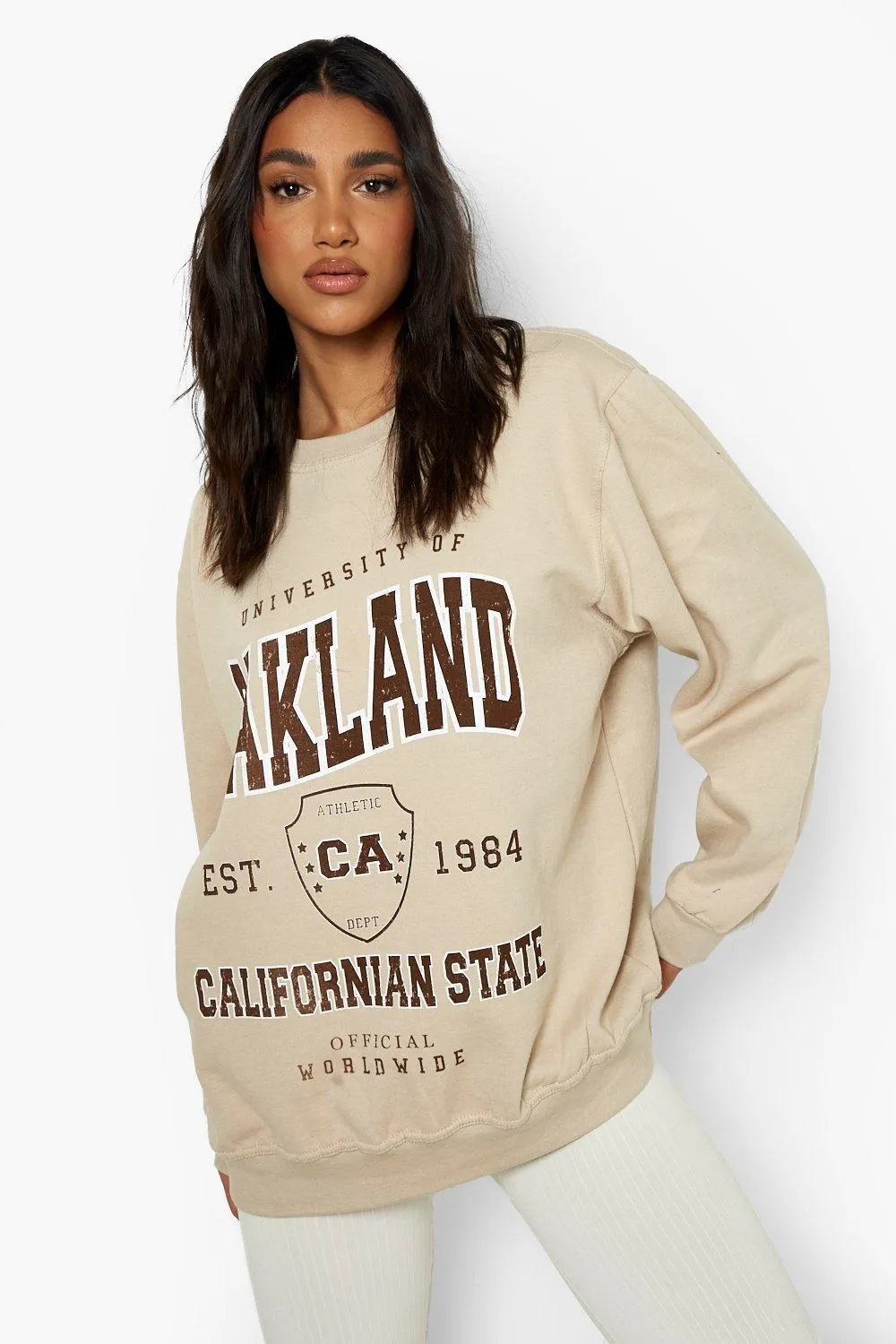 Oakland Varsity Oversized Sweater