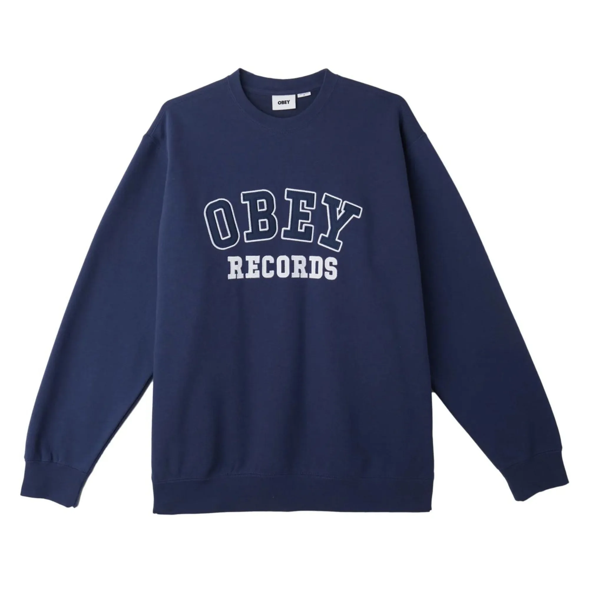 OBEY Records Crew Crewneck