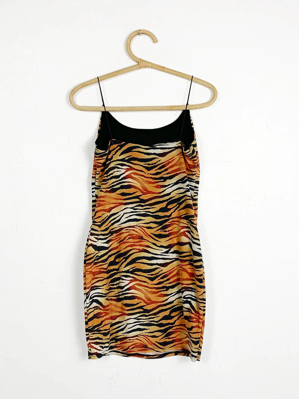 OneByOne Tiger Print Stretch Mini Dress