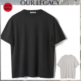 OUR LEGACY  |Crew Neck Cotton Short Sleeves Crew Neck T-Shirts