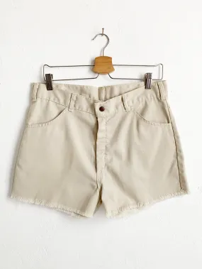 Pale Stone Denim Cut Offs 32 waist