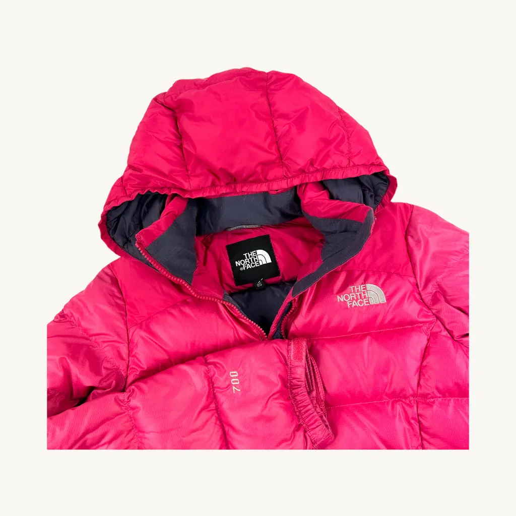 Pink y2ks The North Face 700 Series Puffer Jacket Coat (M)