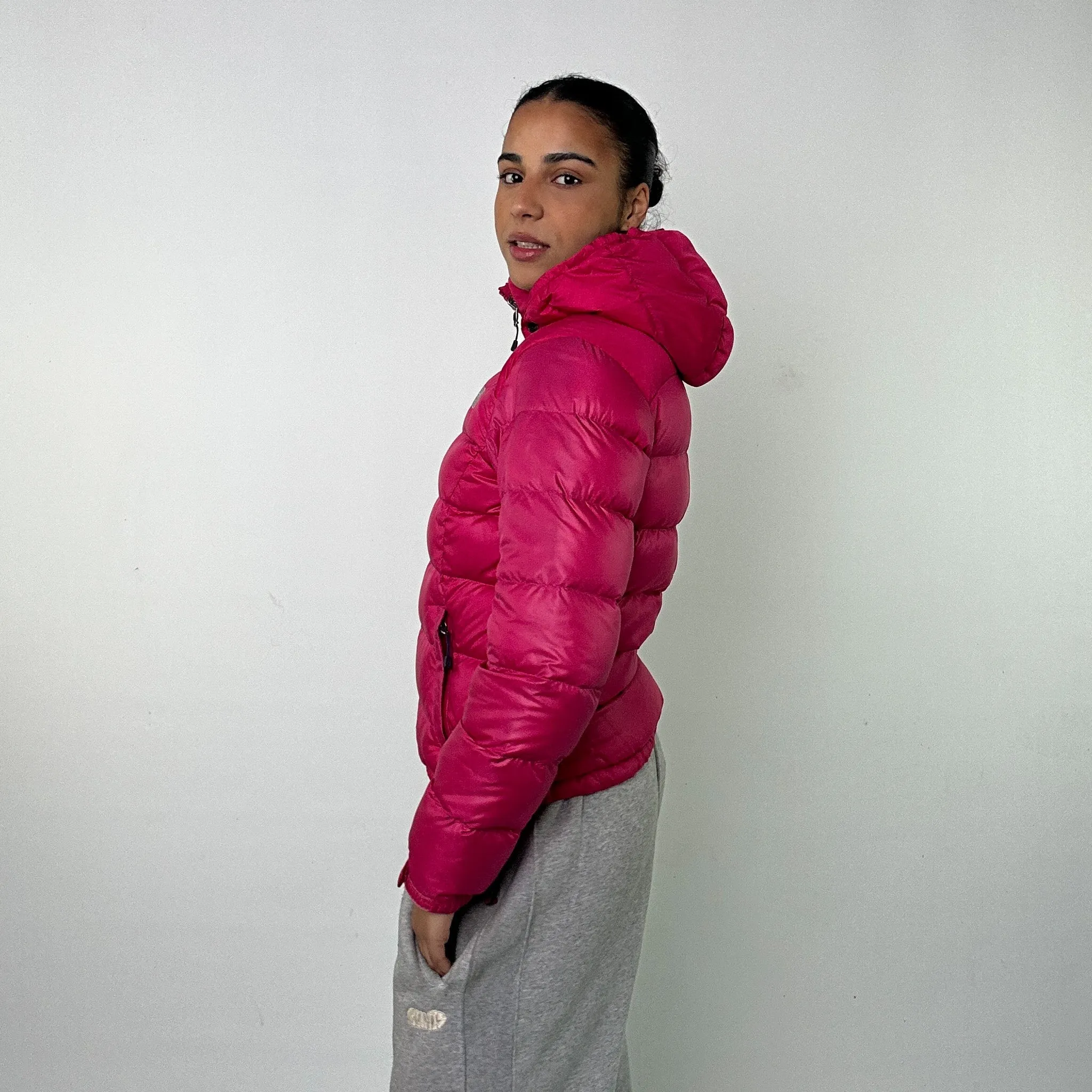 Pink y2ks The North Face 700 Series Puffer Jacket Coat (M)