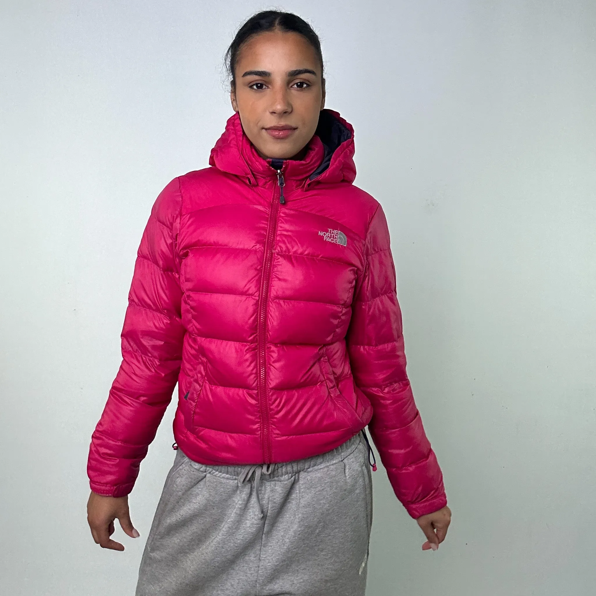 Pink y2ks The North Face 700 Series Puffer Jacket Coat (M)