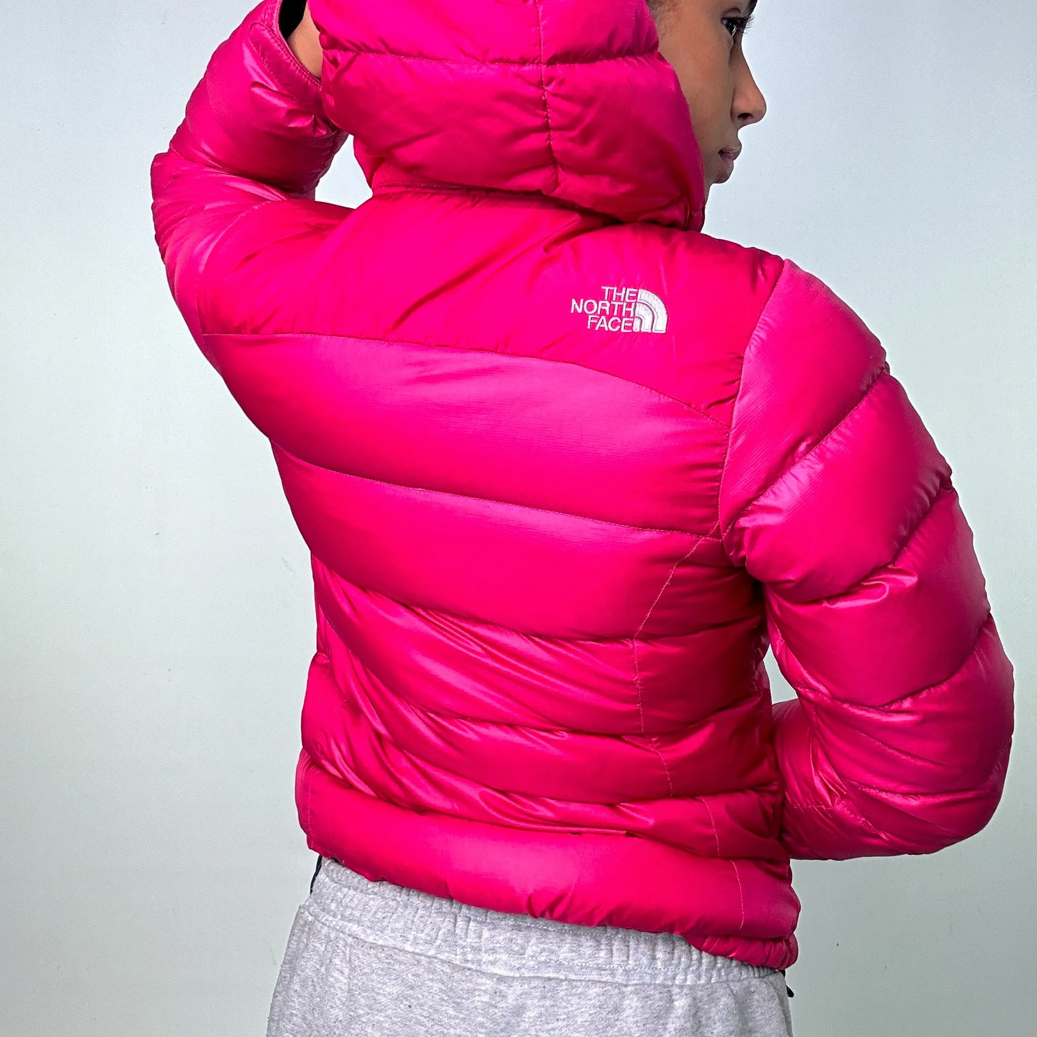 Pink y2ks The North Face 700 Series Puffer Jacket Coat (M)