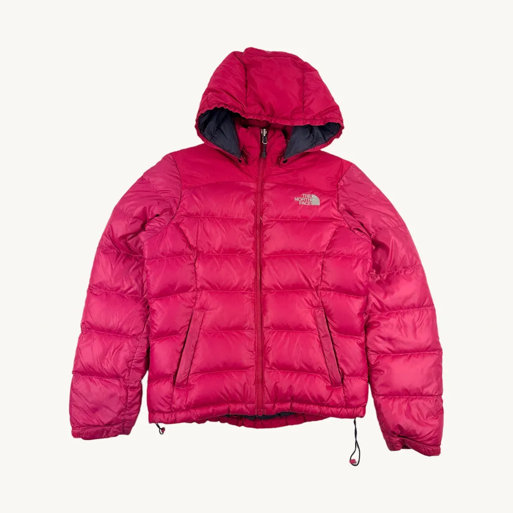 Pink y2ks The North Face 700 Series Puffer Jacket Coat (M)