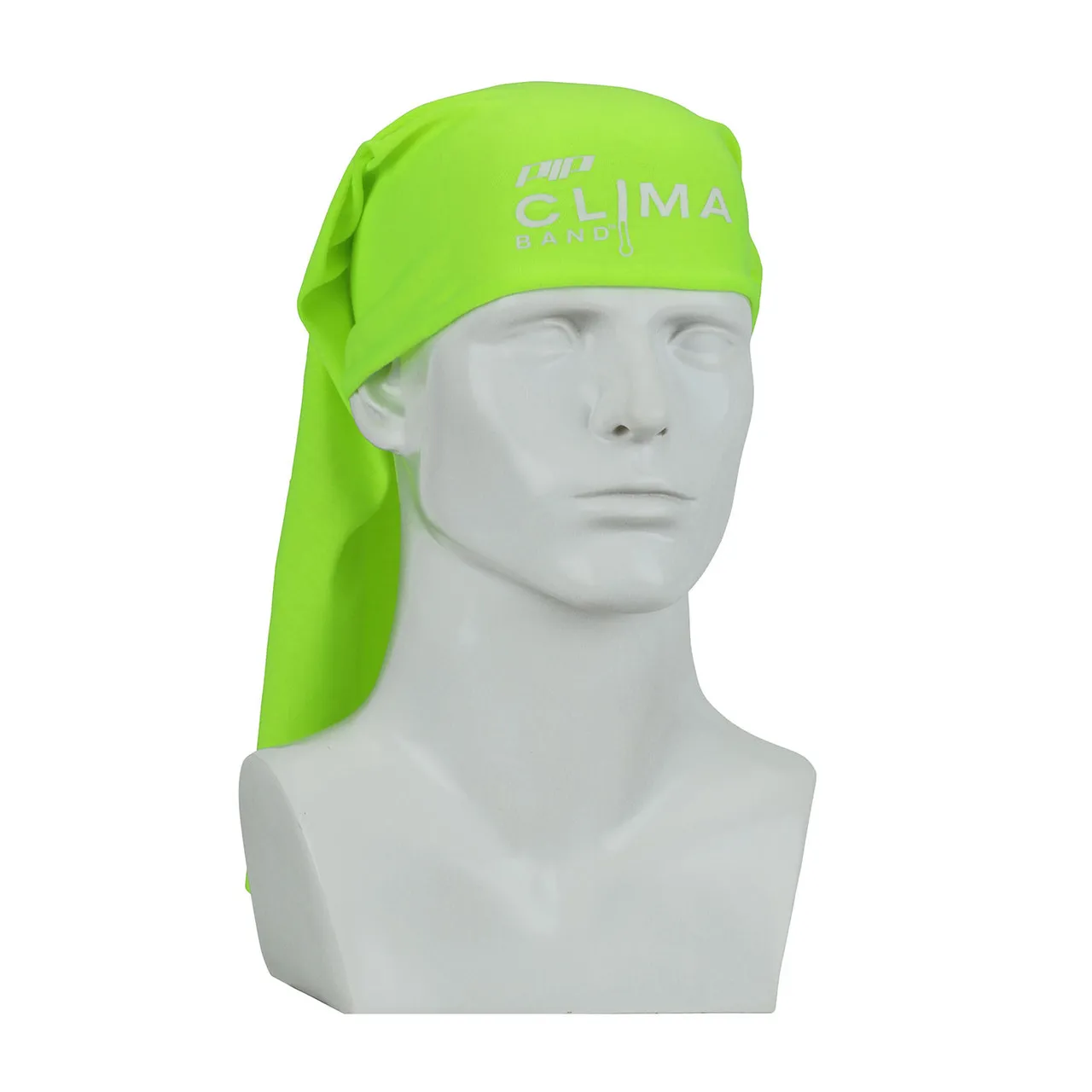 PIP Case of 300 Evaporative Hi Vis Yellow Clima-Band Cooling Headband 393-200-YEL-CASE