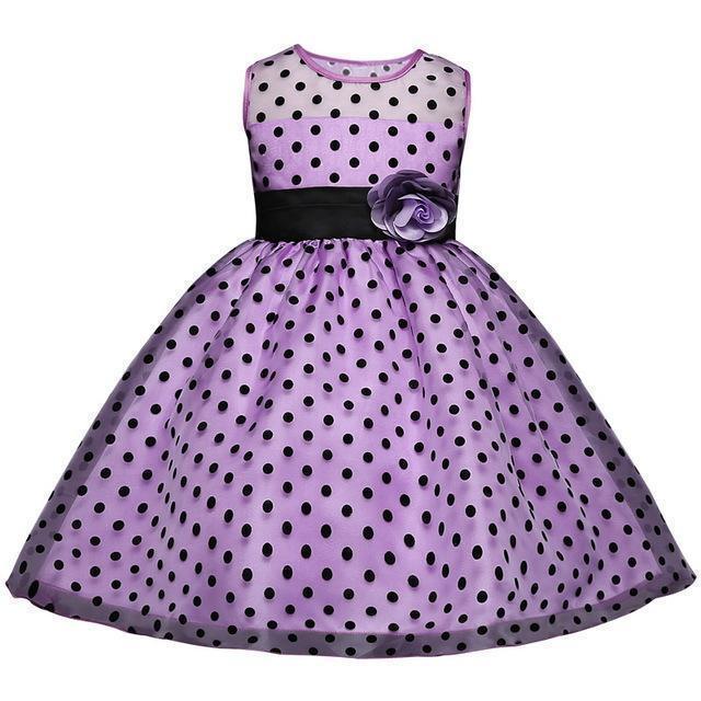 Polka Dots Girls Dress