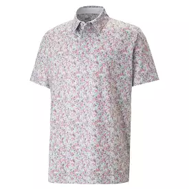 Puma MATTR Floral Polo - Grey