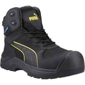 Puma Safety Rock Heavy Duty Waterproof Boot Blakc/Yellow