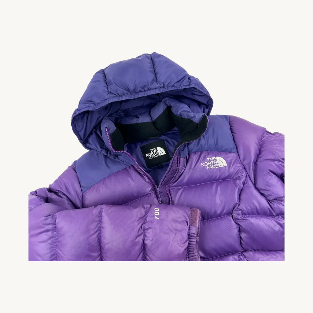 Purple y2ks The North Face 700 Series Puffer Jacket Coat (M)