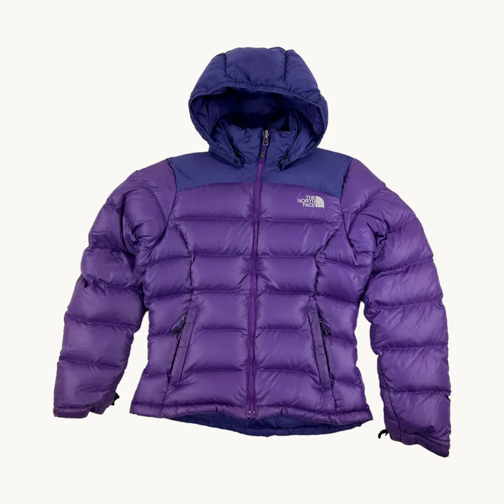 Purple y2ks The North Face 700 Series Puffer Jacket Coat (M)