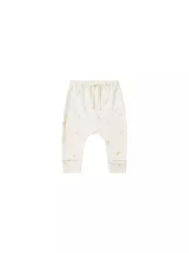 Quincy Mae - Ivory Ducks Drawstring Pants