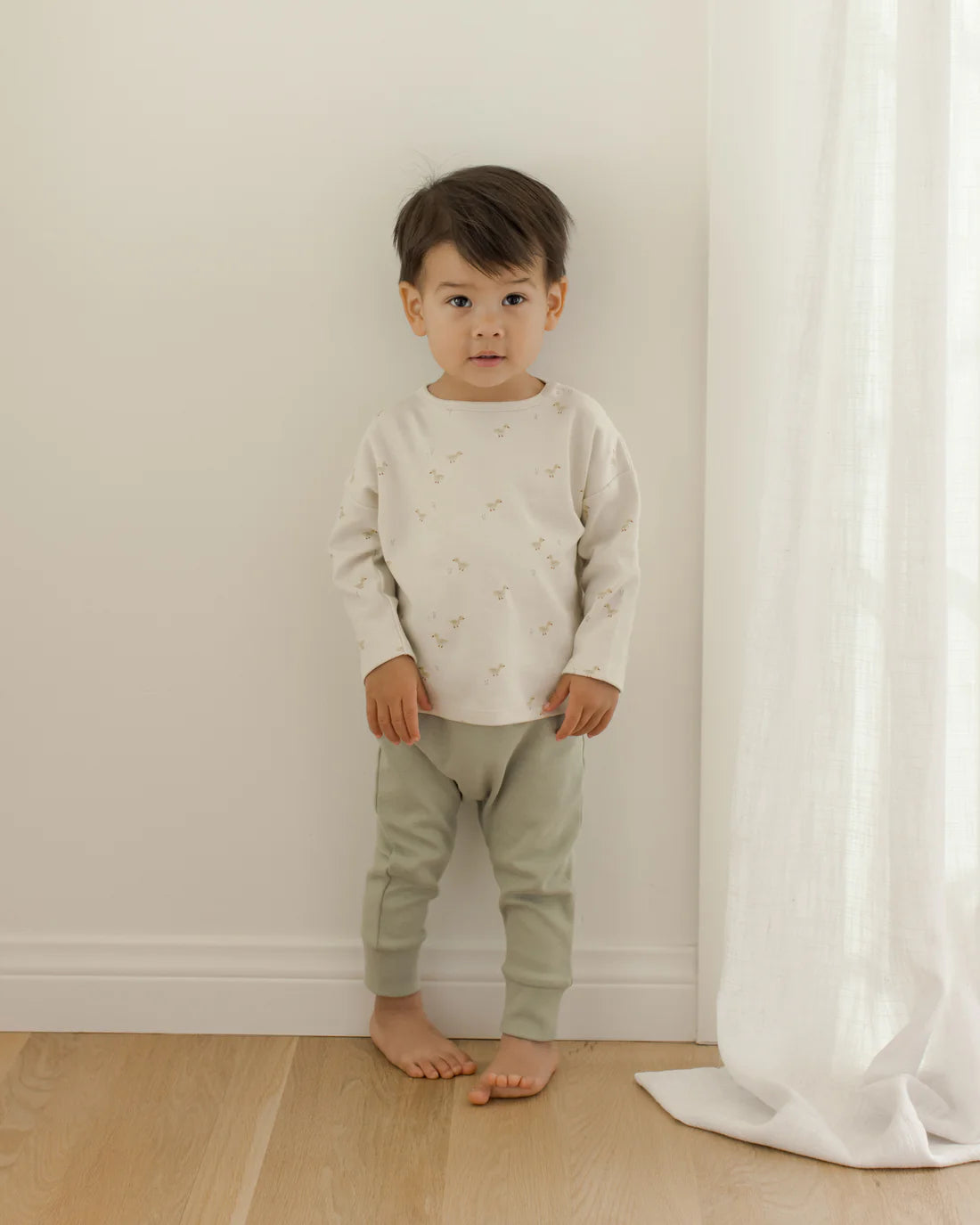 Quincy Mae - Sage Drawstring Pants