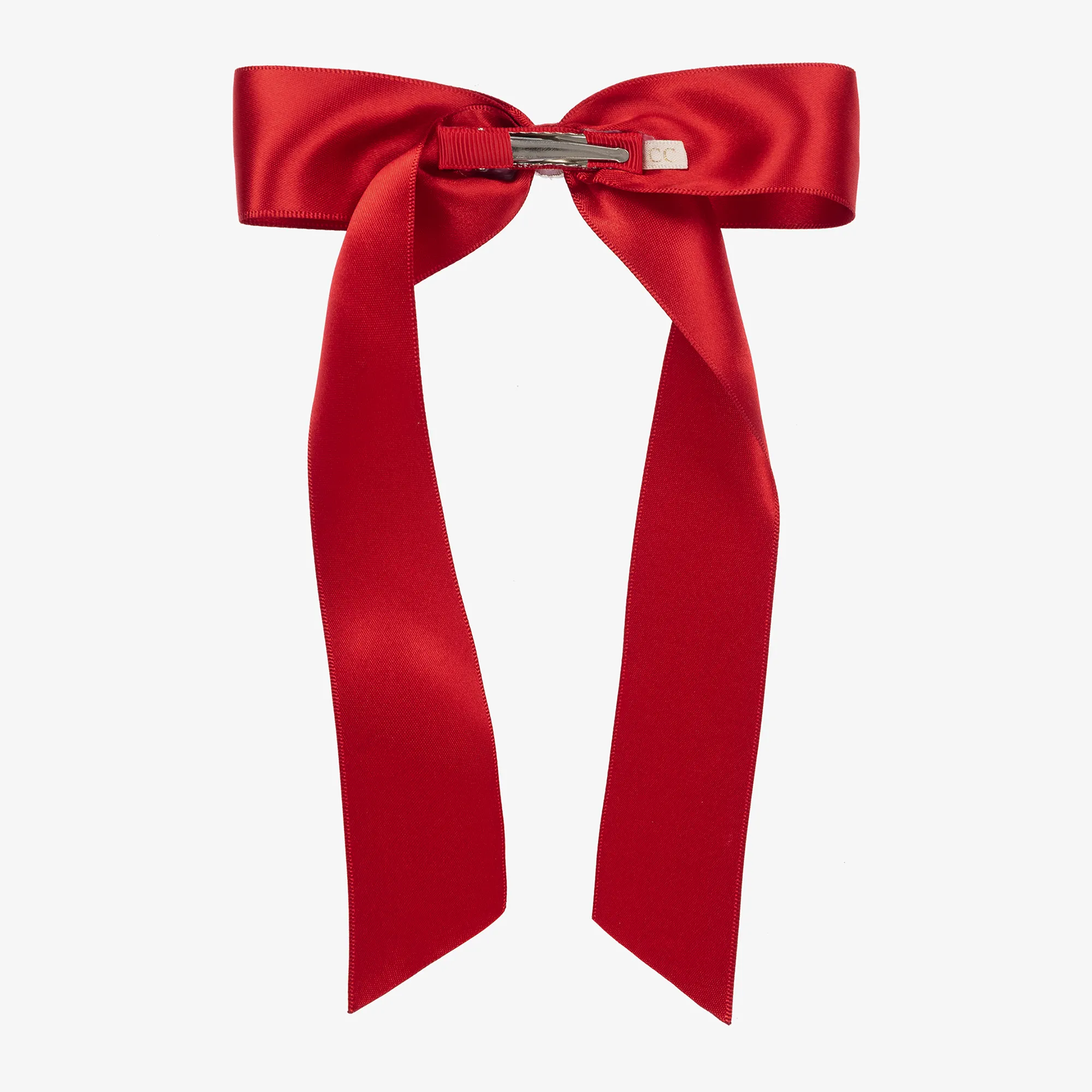 Red Bow Hair Clip (13cm)