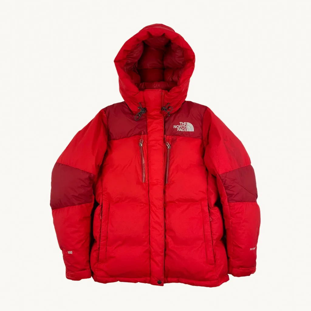 Red y2ks The North Face Puffer Jacket Coat (L)