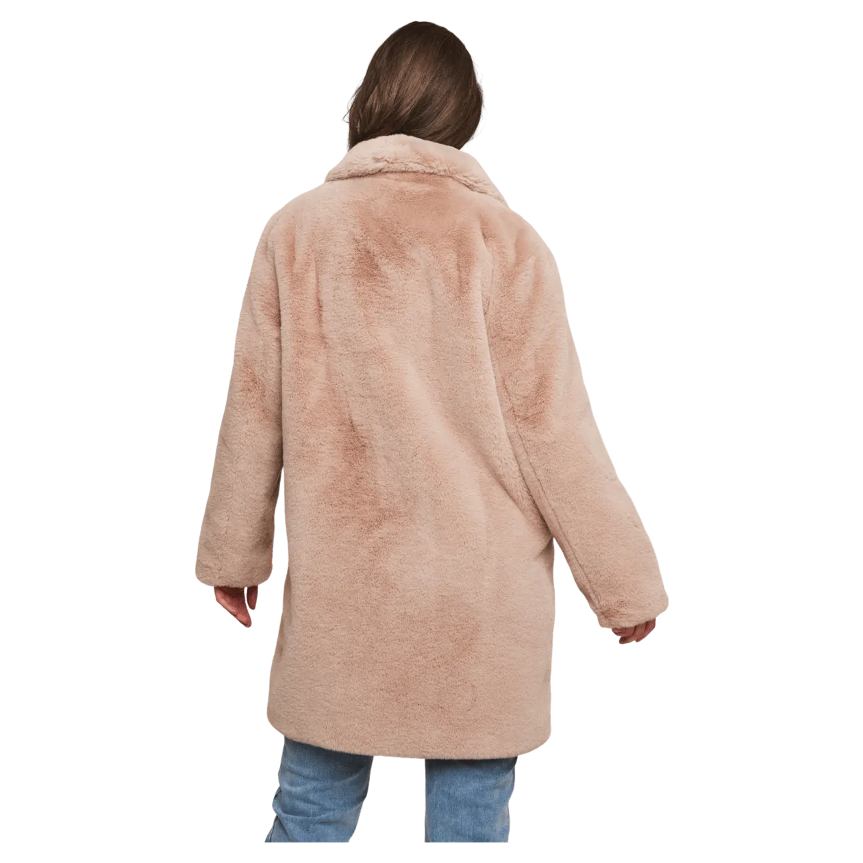 Rino & Pelle Geppe Midi Length Faux Fur Coat