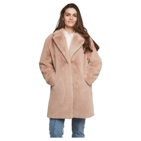 Rino & Pelle Geppe Midi Length Faux Fur Coat