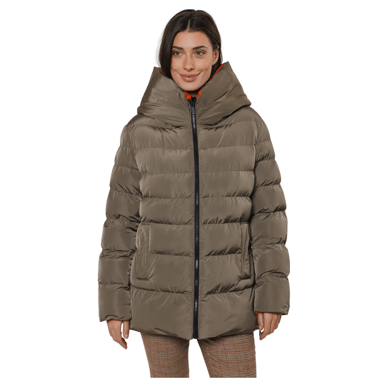 Rino & Pelle Jolanda Reversible Short Padded Hooded Coat