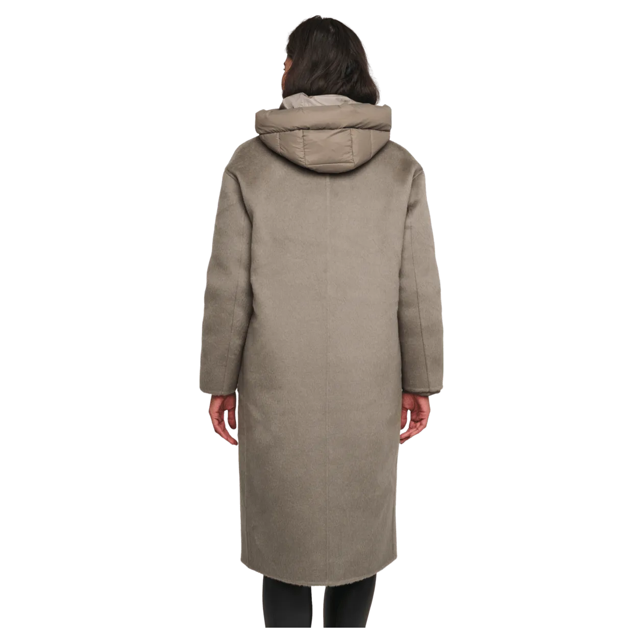 Rino & Pelle Reni Wool Coat With Removable Down Jacket