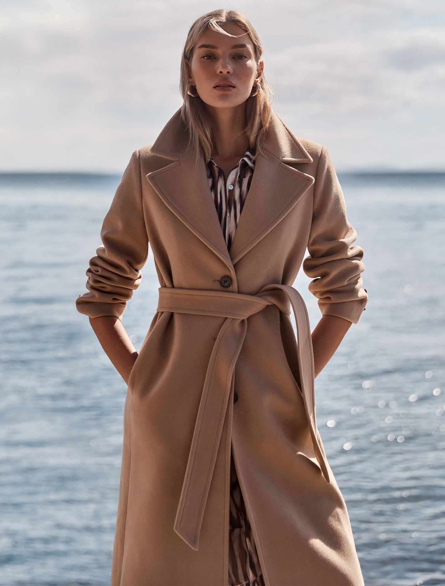 Rowan Single Breasted Wrap Coat