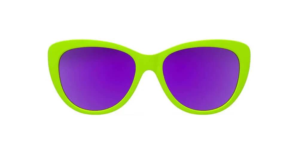 SALE: Goodr Runway Active Sunglasses - Total Lime Piece