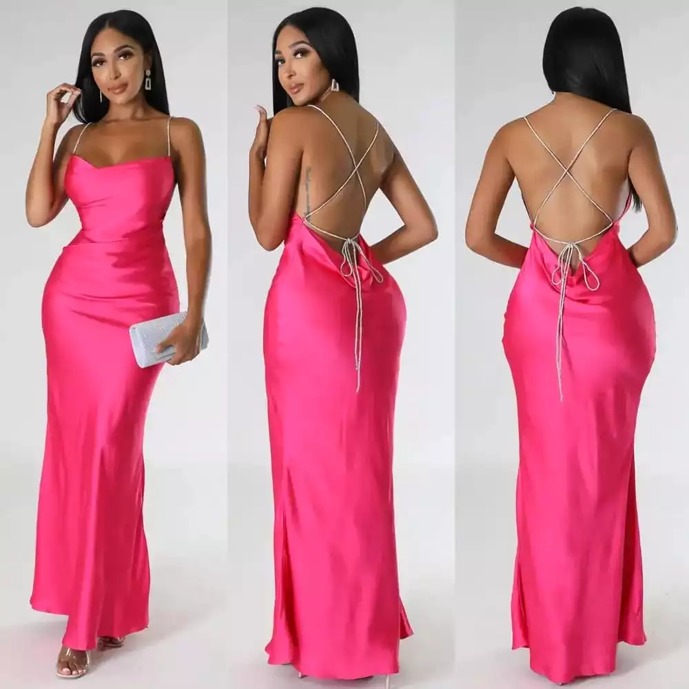 Sexy Backless Bodycon Dress