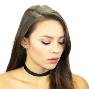 Silk Black Choker