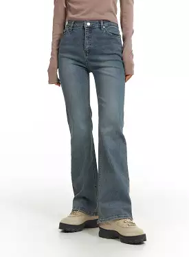 Slim Fit Bootcut Jeans CJ426