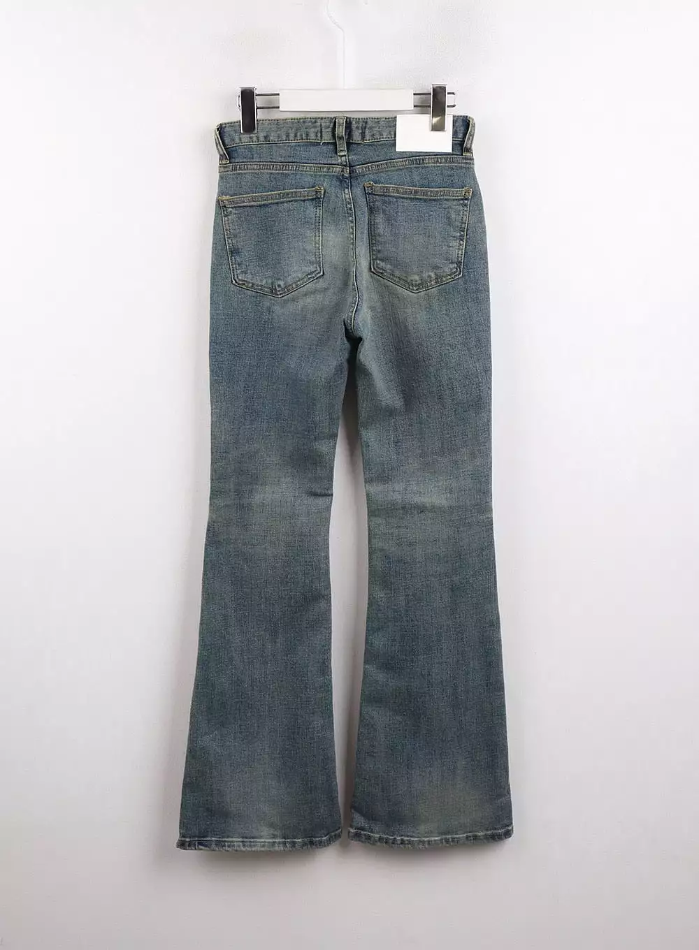 Slim Fit Washed Bootcut Jeans CJ416