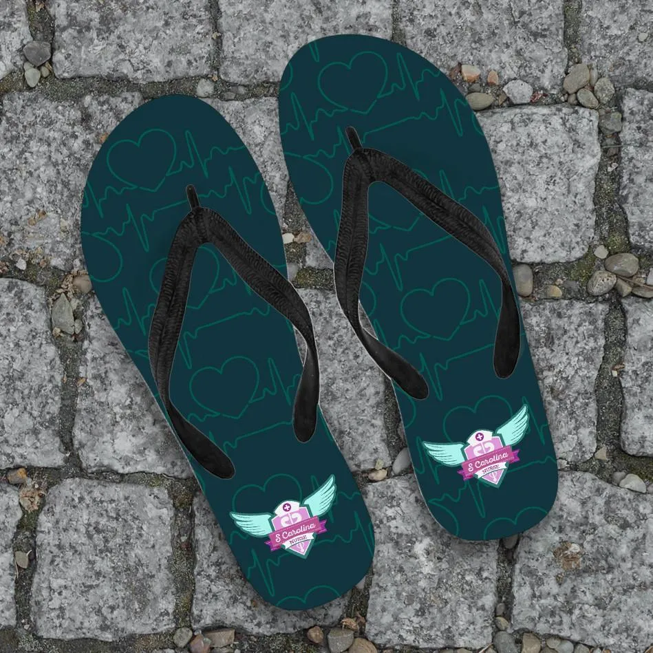 South Carolina  Nurse Flip Flops