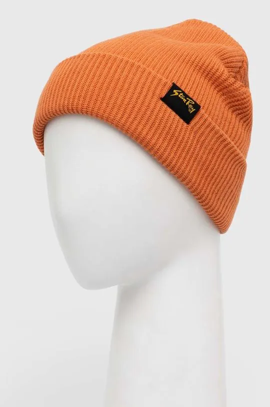 Stan Ray beanie OG PATCH BEANIE orange color AW2317204