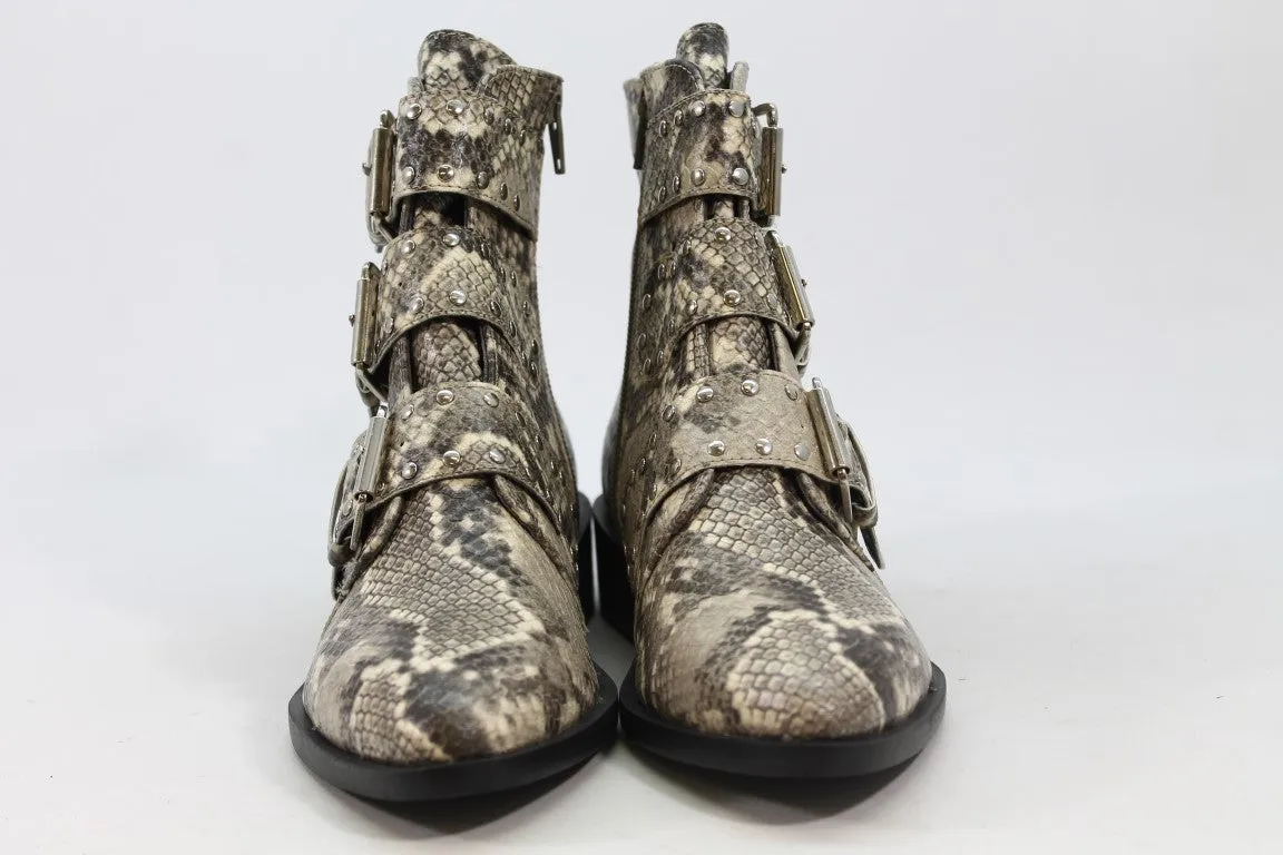 Steven Madden Harmon Women's Snake Boots 6.5M(ZAP12920)