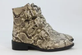 Steven Madden Harmon Women's Snake Boots 6.5M(ZAP12920)