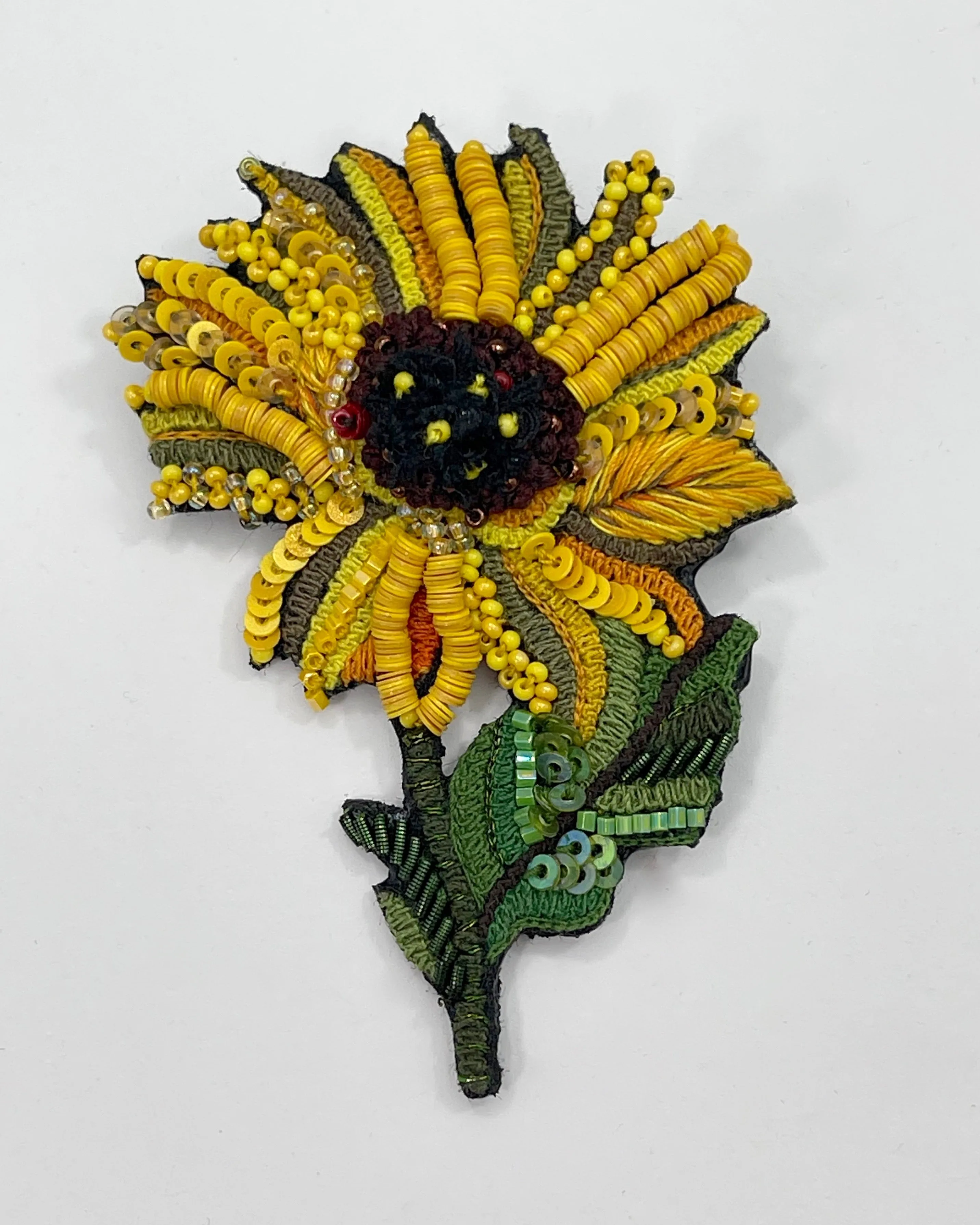 Sunny Sunflower Brooch