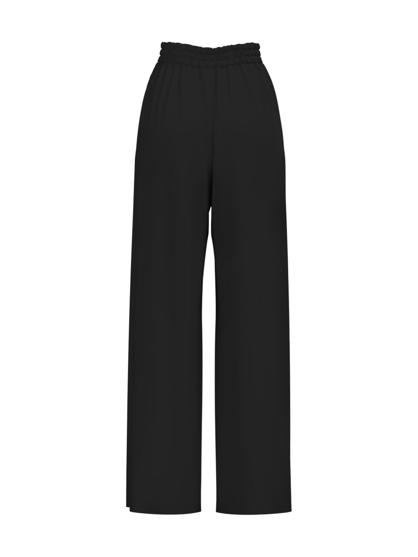 Sustainable Leer Pants - Solid Noir