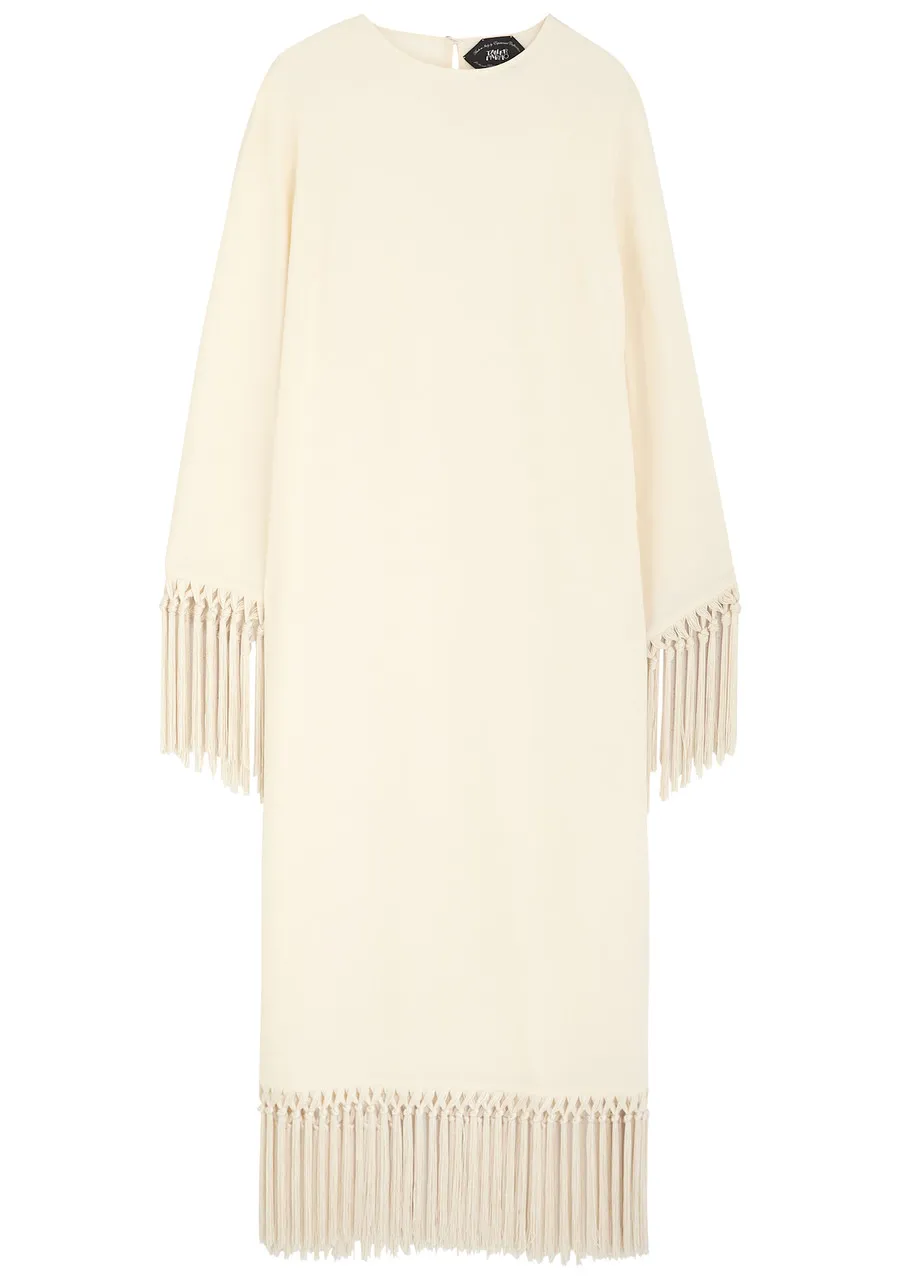 TALLER MARMO Claudia Venti fringed maxi dress -                         -                     -                