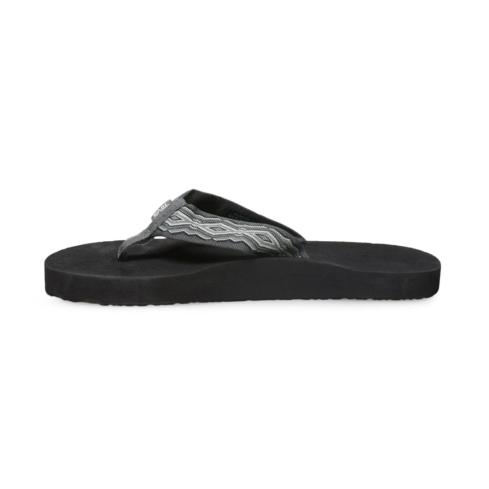 Teva Mush II Quincy Dark Grey Flip Flops - Men's