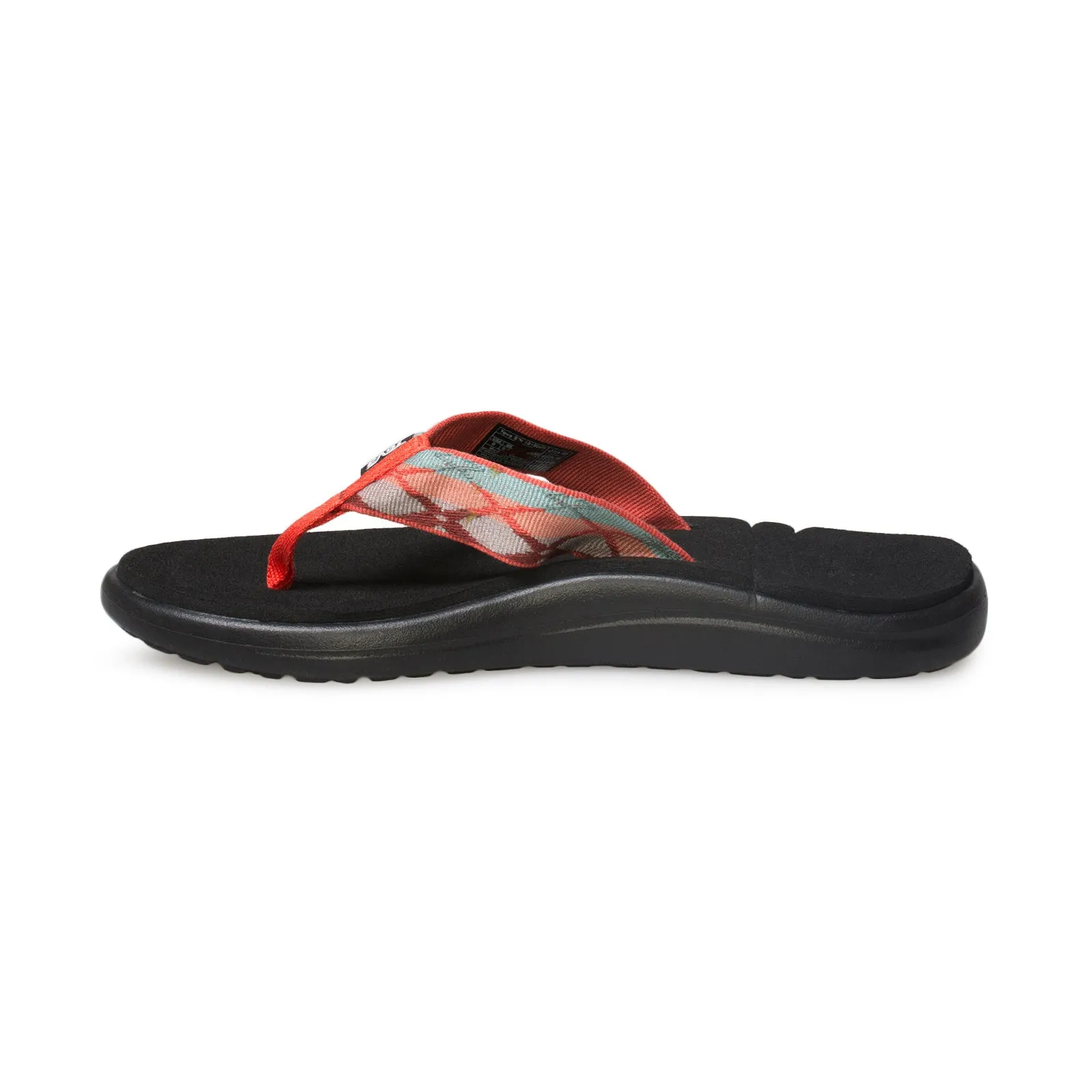 Teva Voya Flip Terre Coral Sand Multi Flip Flops - Women's