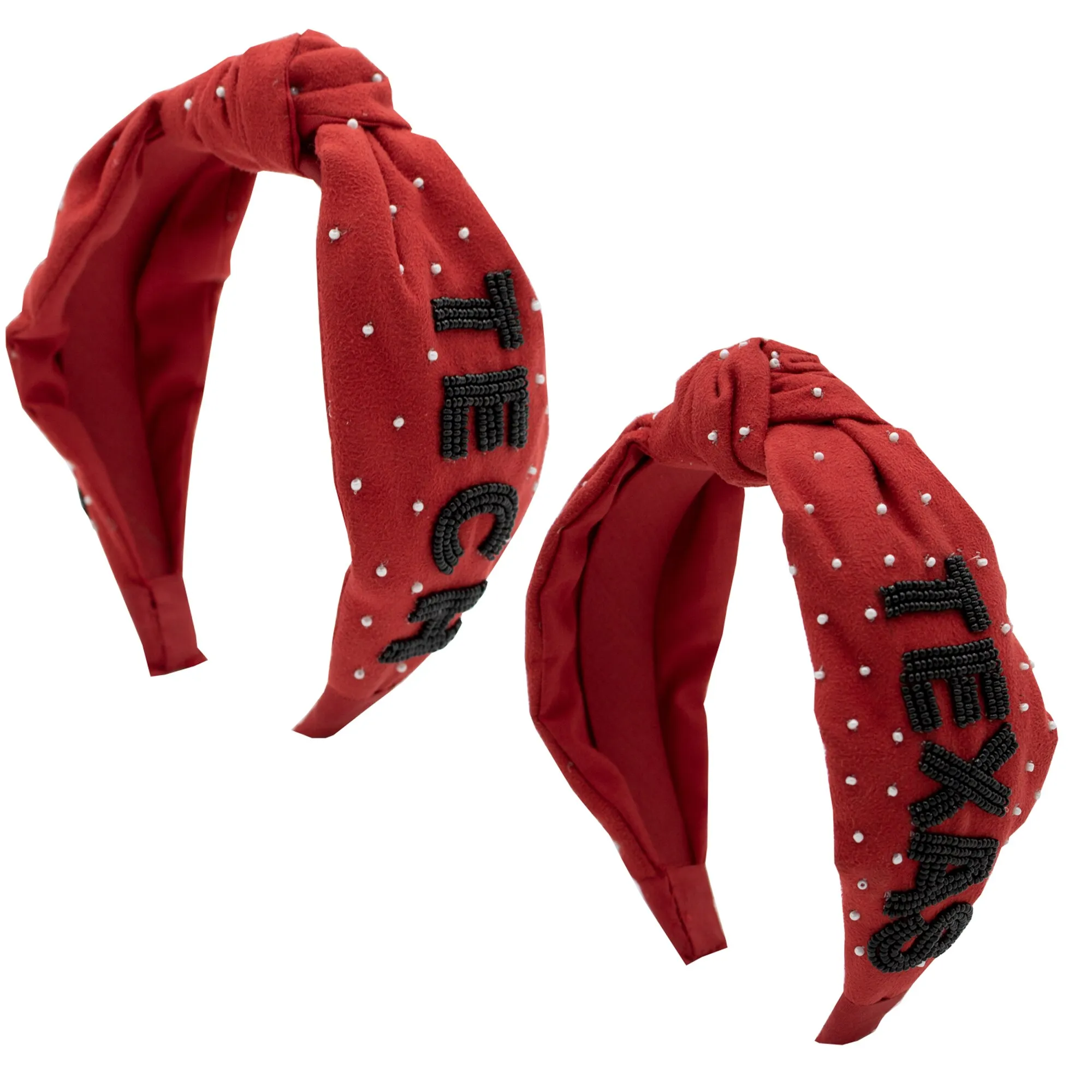 Texas Tech Red Raiders Beaded Headband