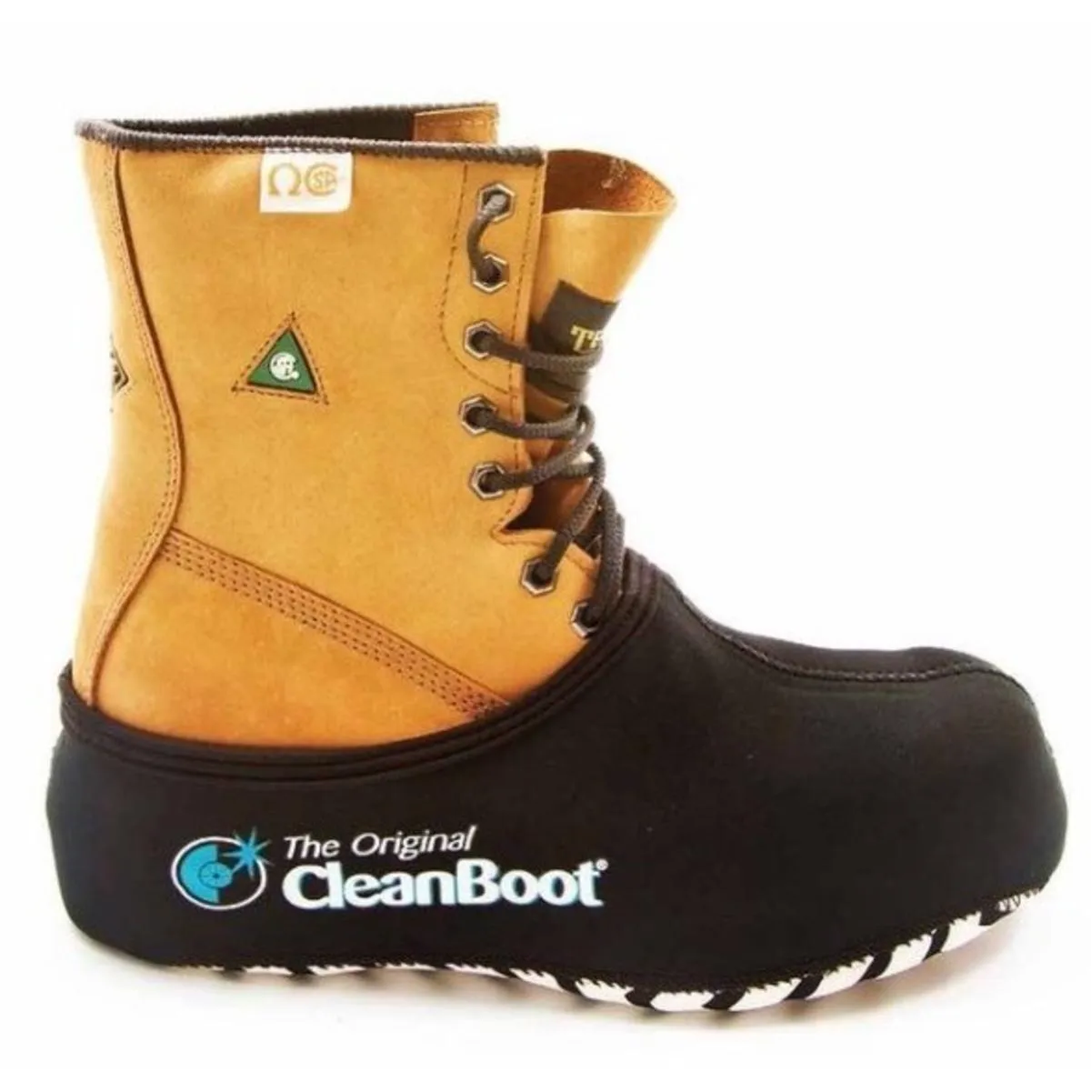 The Clean Boot CleanBoot Overshoe Black