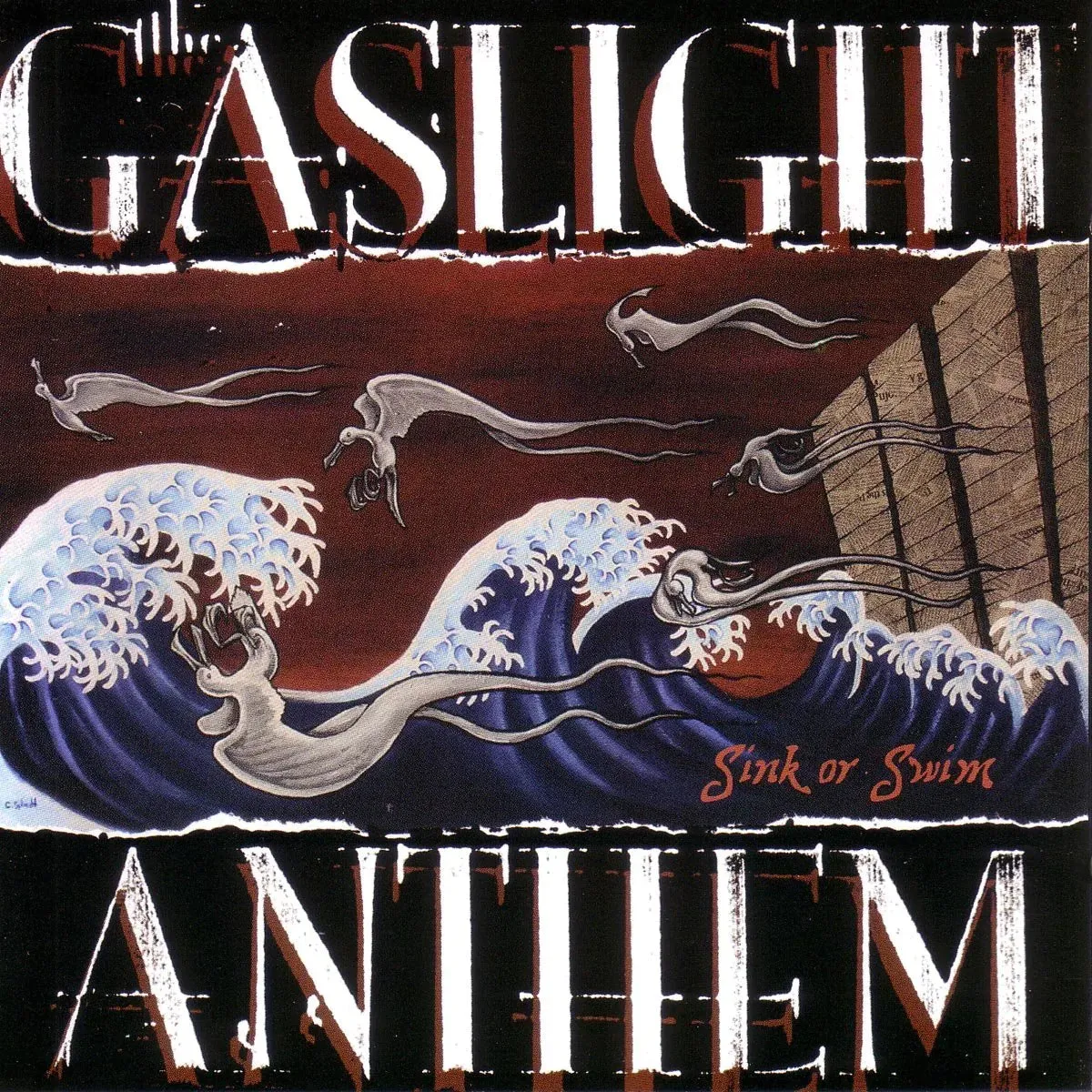 THE GASLIGHT ANTHEM 'SINK OR SWIM' LP