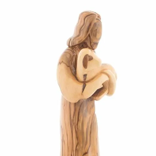 The Good Shepherd, Jesus Christ, 10.2 Abstract Carving from Olive Wood